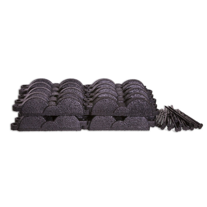 20 ft. L X 3 in. H, Black