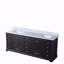 Meuble-lavabo double 84 po x 22 po profondeur, comptoir en quartz blanc-46124953-46124955