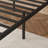 Heavy Duty  Metal Platform Bed Frame With Storage, Box Spring Not Required, Noise Free-1919936164