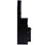 Petit meuble-lavabo 29,2 po avec tabouret de chevet et tabouret rembourré-305141471