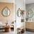 Wooden Bead Mirror