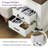 Quan Farmhouse Nightstand With Charging Station, White-1820739949-1820739948