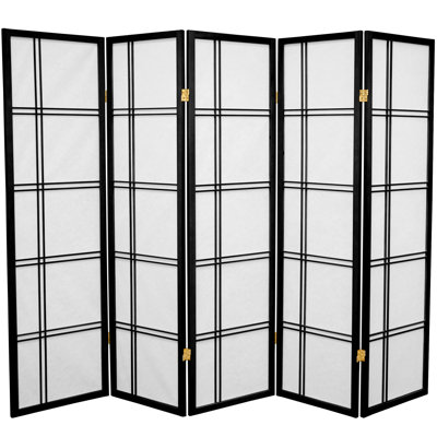 Keitez 58.75" Tall Rice Paper Folding Room Divider