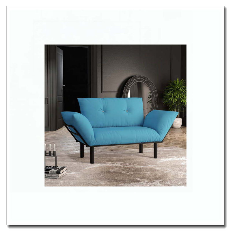 Canapé 49 po, Turquoise