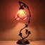 Lampe Tiffany antique en bronze 21 po Alfonsa-1758296827