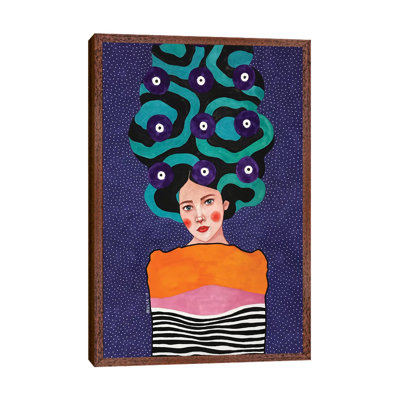 Beneath The Breaking Waves by Hülya Özdemir - Painting on Canvas