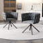 Authneil Velvet Metal Armchair-872158102-820958131-805744039