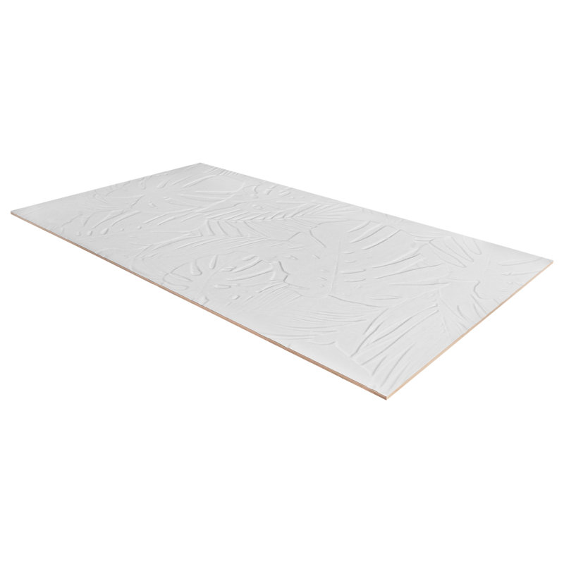 Botanic 24x48 Textured Matte Ceramic Tile, White