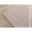 Kempst Cream Beige Soft Geometric Lines Rug-190246939