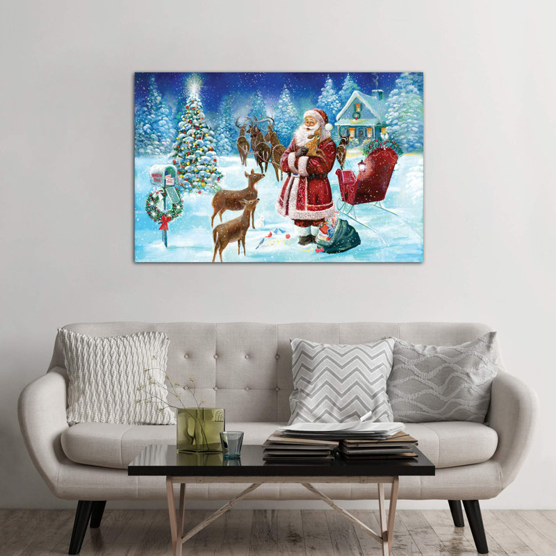 North Pole by Ruane Manning - Wrapped Canvas Print, 152.5 cm H x 101.5 cm W
