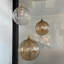 Vigne 3 globes ambre et verre transparent-1346874259