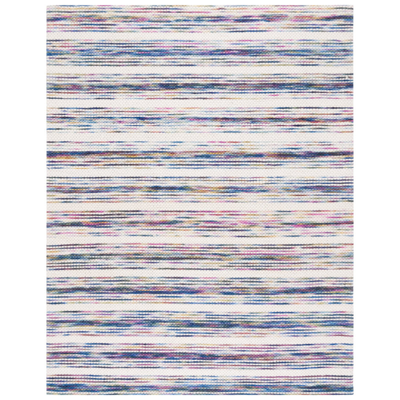 Karbach Hand Loomed Performance Striped Rug, Rectangle 8' x 10'