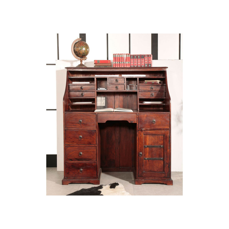 Oxford Solid Wood Solid Wood Secretary Desk
