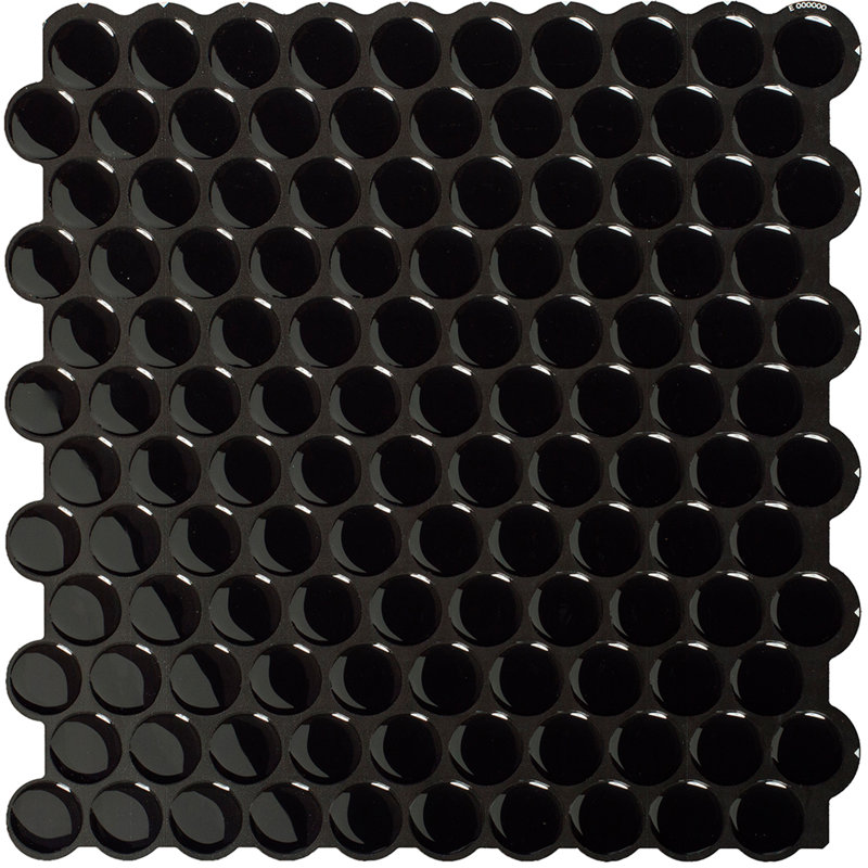 Peel and Stick Gel Backsplash Tile Penny 9'' x 9'' (Set of 4)