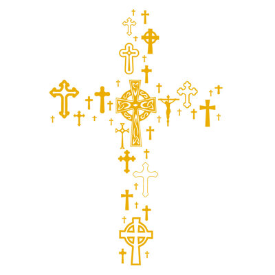 Religious & Spiritual Non-Wall Damaging Wall Decal