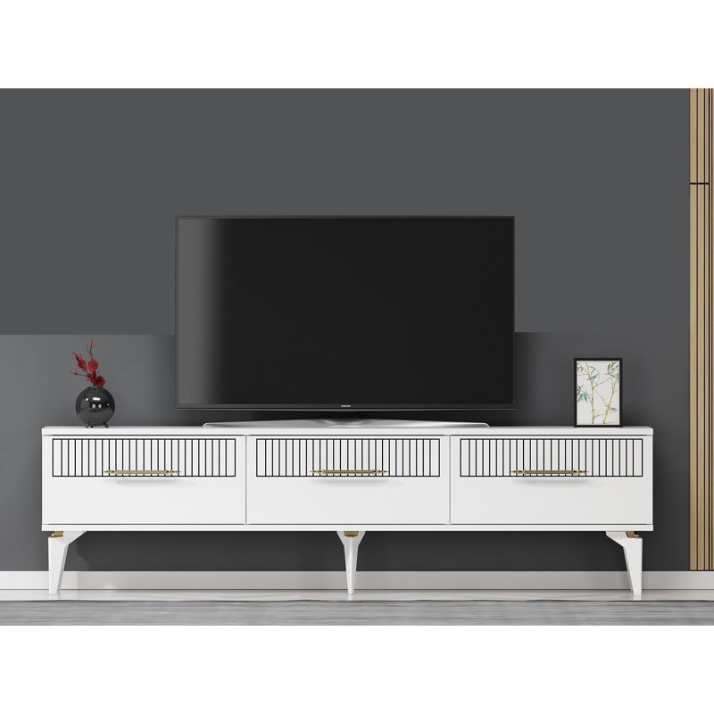 Keikei TV Stand, White