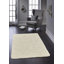 Solid Colour Shaggy Area Rug Ivory-19237817