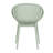 2-Pack Modern Lounge Chairs – Indoor/Outdoor All-Weather PP Plastic, Lightweight For Patio, Beach, Living Room (Pale Green)-868576619