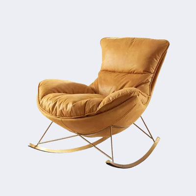 Chaise berçante en métal de haute qualité Nordic Leisure