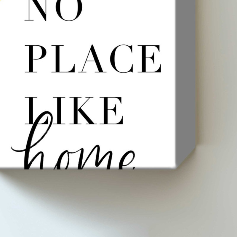 «Simple Words VIII» par Becky Thorns - Impression sur toile, H 36 po x l 36 po