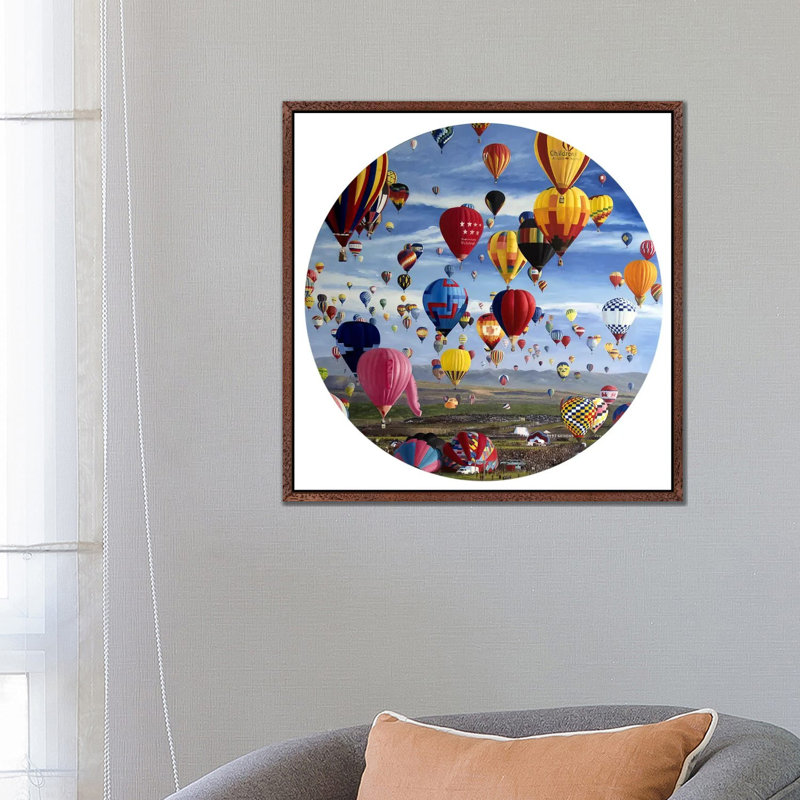 The Bride by Shay Kun - Print on Canvas, Classic Brown Wood Framed, 66.04 cm H x 66.04 cm W