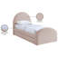 Chiu Chenille Fabric Upholstered Trundle Bed-1024057080