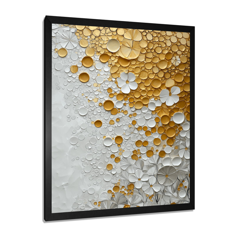 Steeves - Art mural abstrait, salon, H 40 po x l 30 po, Picture Framed, Noir, noir, noir, noir