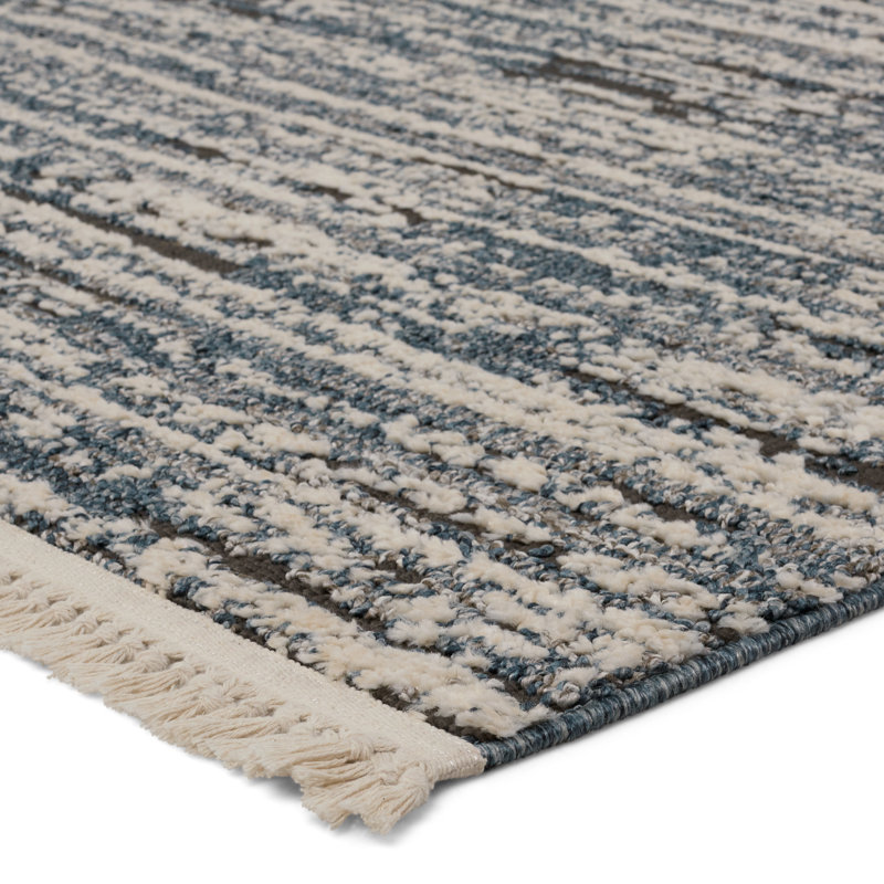 Striped Indoor Rug, Runner 3' x 8'