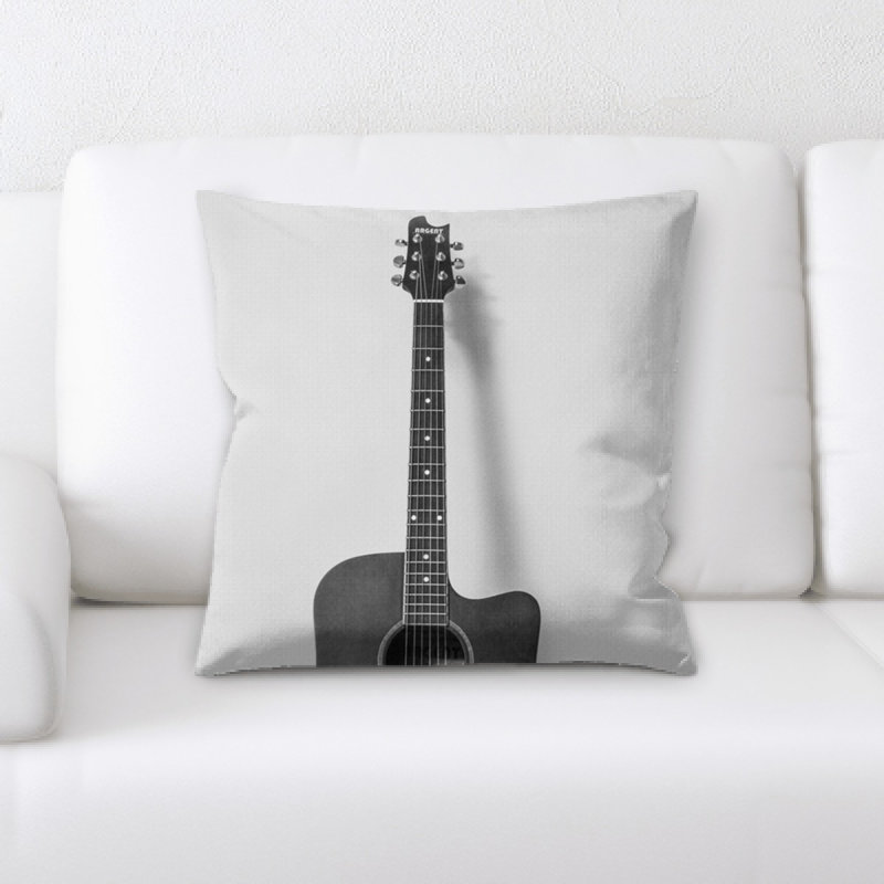 Coussin décoratif de guitare acoustique Kendal