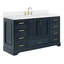 Meuble-lavabo simple avec plateau Abshire 61-93359374