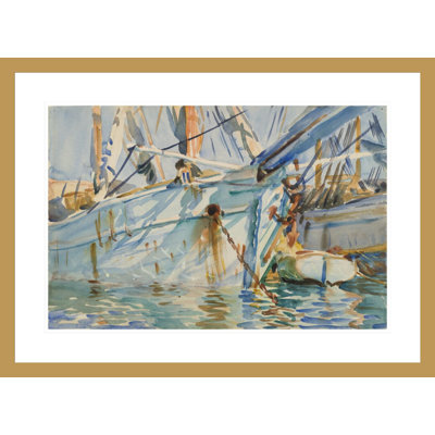 In a Levantine PortJohn Singer Sargent -Framed Giclee Print
