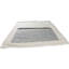 Flatweave Wool Abstract Area Rug in Cream/Gray/Black