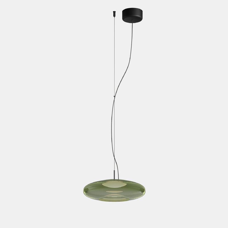 Plat 1 - Light LED Pendant, Green