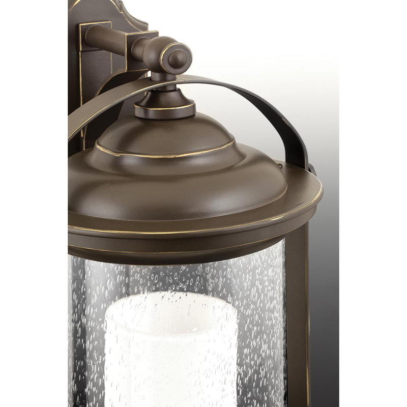 Lanterne murale d'extérieur Audubon, H 14,38 po x l 7,88 po x P 7,88 po