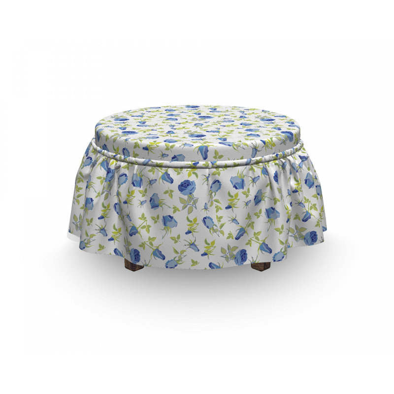 Ensemble de housse pour repose-pieds 2 pièces, Motif 2