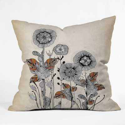 Coussin décoratif floral