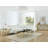 31.4 Inch Modern Two-Tier Square Coffee Table - An Elegant Combination of Clear Glass and Marble Pattern Sticker.It can be used as a coffee table,a side table or a display stand.-235532370