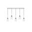 Luminaire suspendu conique à 5 lumières Sessoms-1258794574