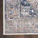 Jolien Machine Washable Persian Ivory Blue Area Rug