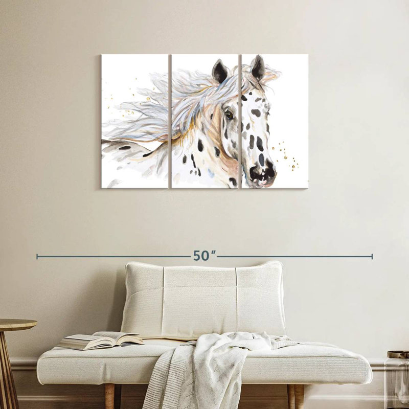 Appaloosa Beauty, 24" H x 38" W