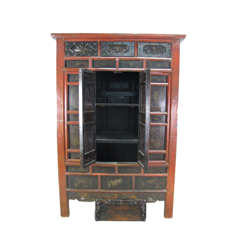 2 - Door Solid Wood Armoire
