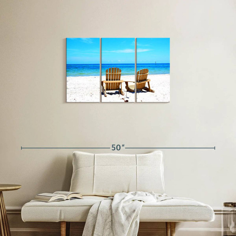 Chaises Gillard Miami Beach, H 20 po x l 33 po