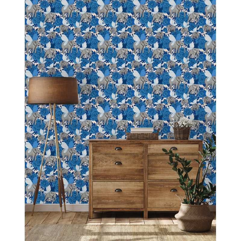 Panneau de papier peint, L 18,75 po x l 25 po, Vinyle