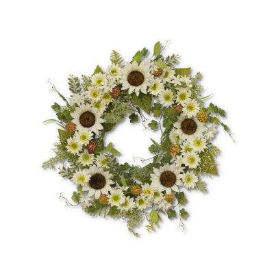 Couronne à baies de tournesol 24 po
