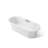 Volute 70-7/8 In. X 30-3/8 In. Freestanding Bath With Base