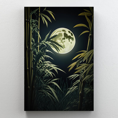 " Bamboo Under The Mooonlight "