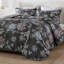 Ensemble de courtepointe 3 pièces Botanical Floral - couvre-lit toutes saisons en microfibre douce et légère-122517519-122517521