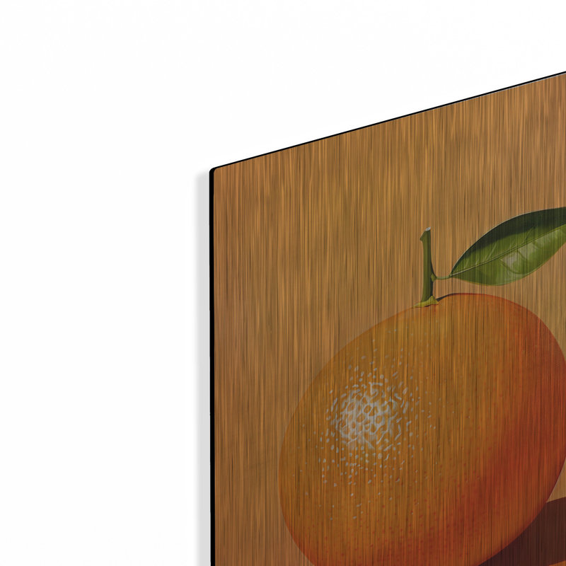 Orange' by Andreas Magnusson Metal Wall Art, 16" H x 12" W