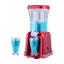 Machine à boue rouge rétro pour la maison - Machine à boissons glacée 32 oz. Et mélangeur de margarita