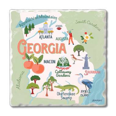 Set of 4- Savannah Coaster